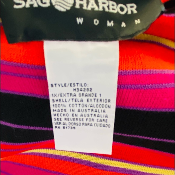 NEW WOMENS SIZE 1X SHORT SLEEVE BLOUSE❣️ - Picture 4 of 4